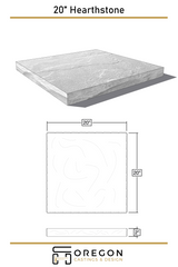 Exterior 20" Hearthstone