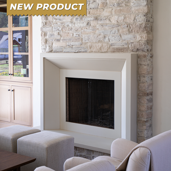 Milan Cast Stone Fireplace Surround