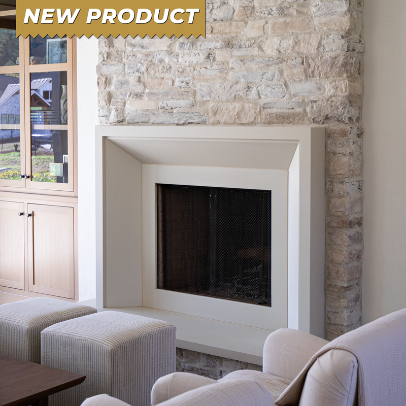 Milan Cast Stone Fireplace Surround