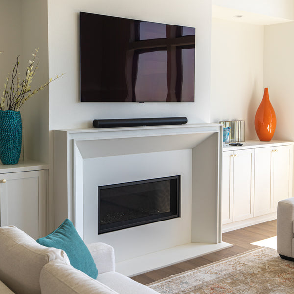 Lucca Cast Stone Fireplace Surround