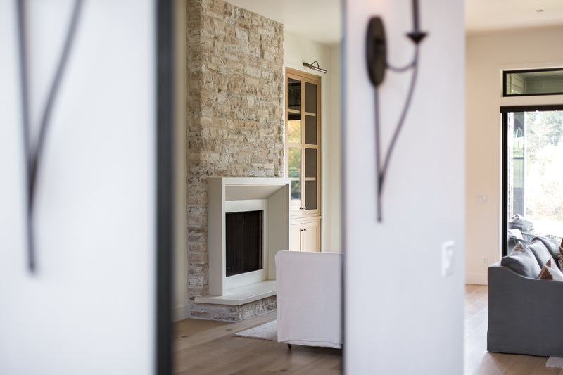 Milan Cast Stone Fireplace Surround